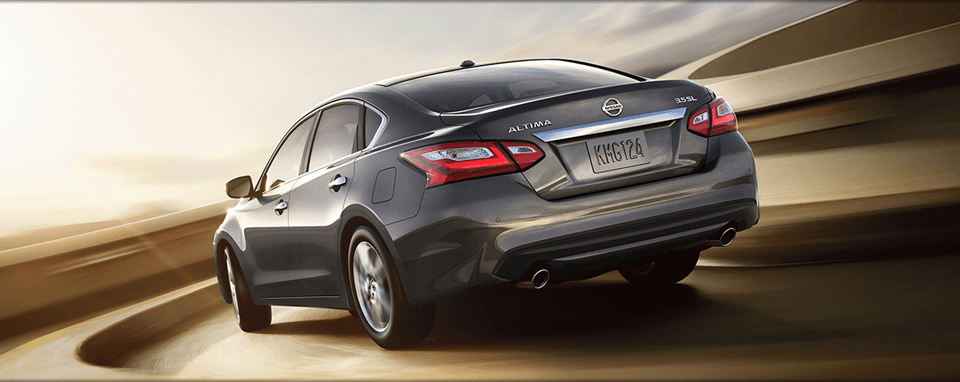 Rear View of Grey New 2017 Nissan Altima, Nissan Altima Specials in Shelbyville, TN.
