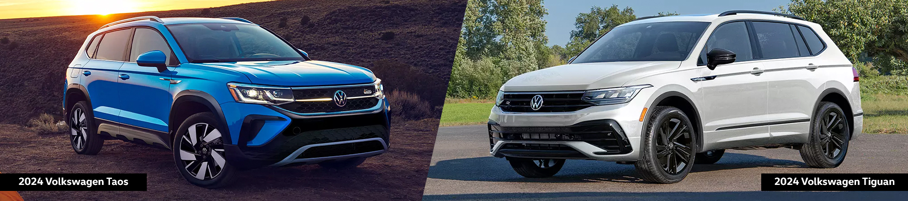 2024 Volkswagen Taos & Tiguan